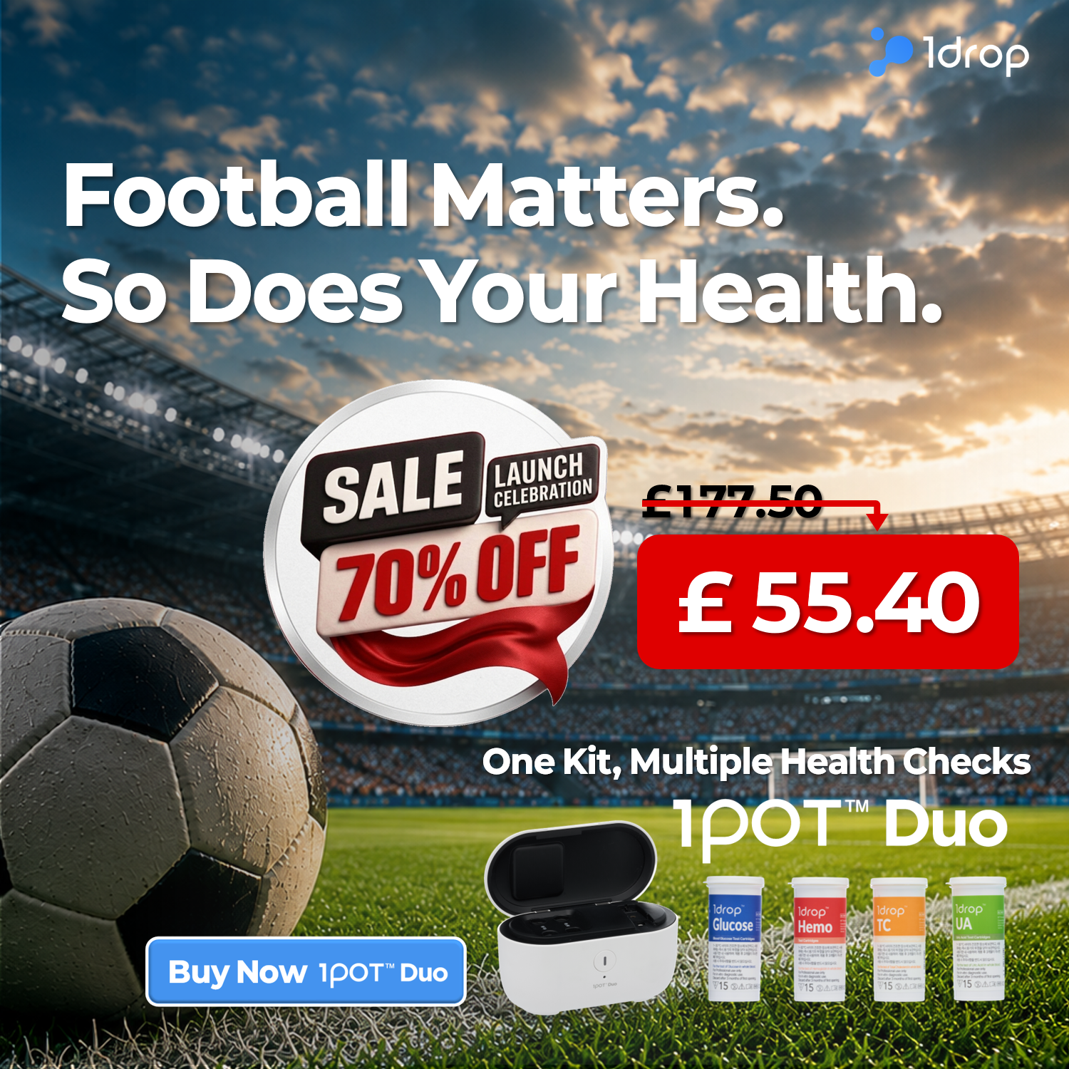 1POT Duo Package – Complete Health Test Kit